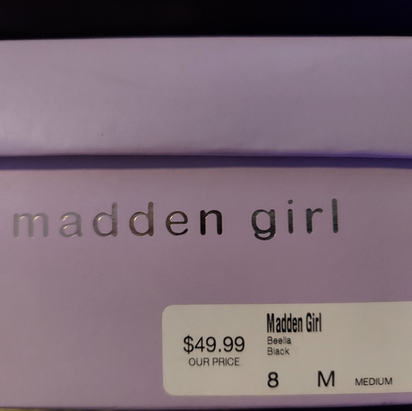 Madden girl black block heel sandals - Picture 7 of 7